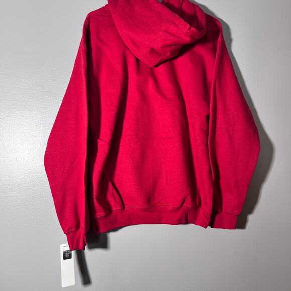 Atlanta Falcons Hoodie Men’s M Red NFL Team Apparel Fleece Pullover NWT - Picture 2 of 9